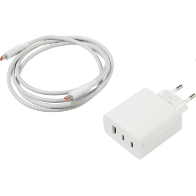 Зарядное устройство Xiaomi 67W GaN Charger (2C1A) White EU